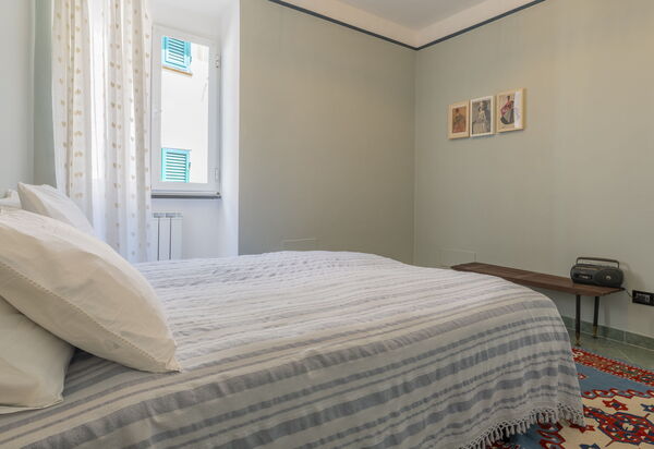 Emma House, Terrace and Sea View, Moneglia: Autunno, Camera da letto, Estate, Primavera