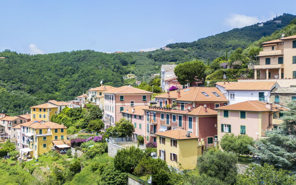 Emma House, Terrace and Sea View, Moneglia: Autunno, Estate, Primavera, Vista Panoramica