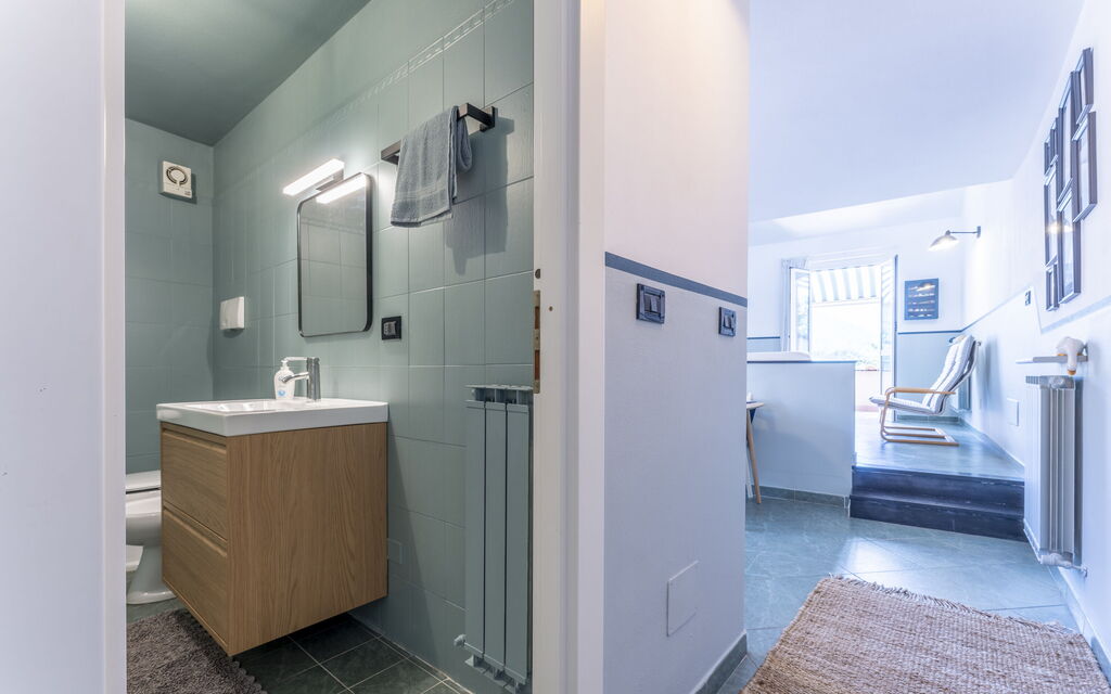 Emma House, Terrace and Sea View, Moneglia: Autunno, Bagno, Estate, Primavera