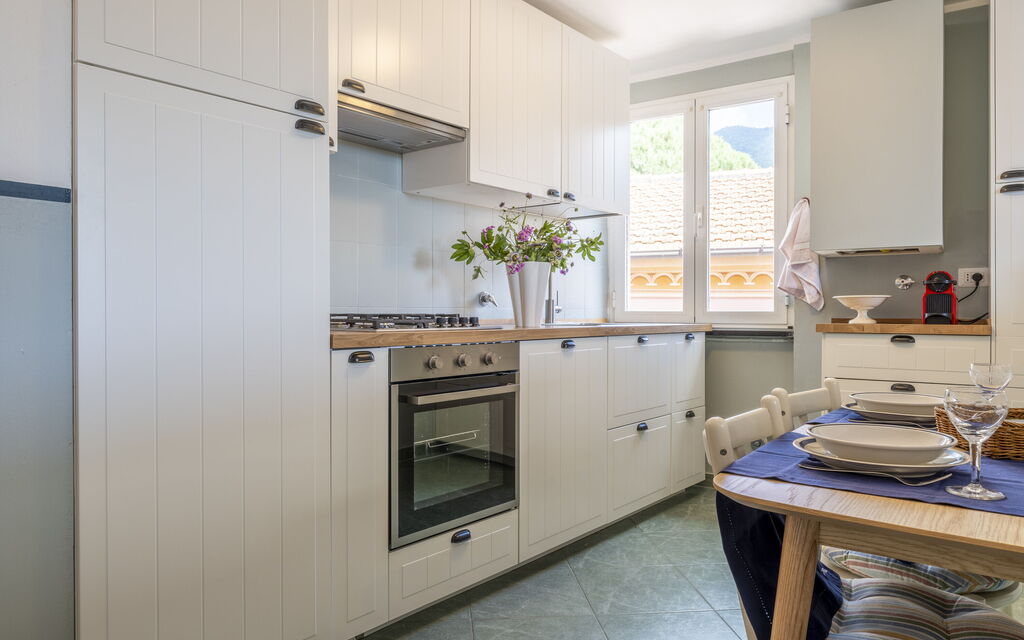 Emma House, Terrace and Sea View, Moneglia: Autunno, Cucina, Estate, Primavera