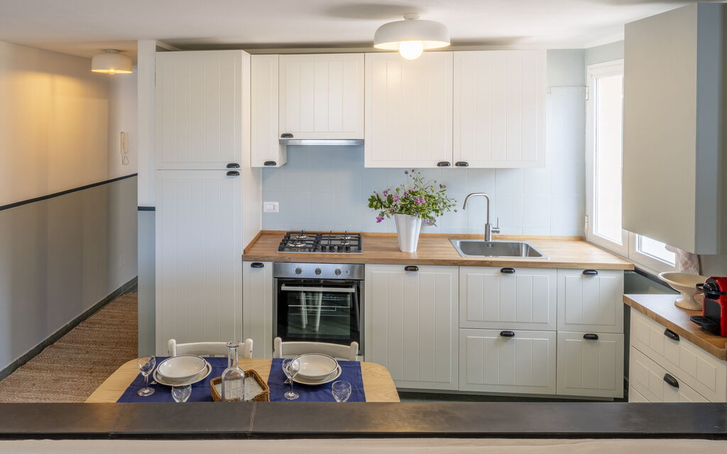 Emma House, Terrace and Sea View, Moneglia: Autunno, Cucina, Estate, Primavera