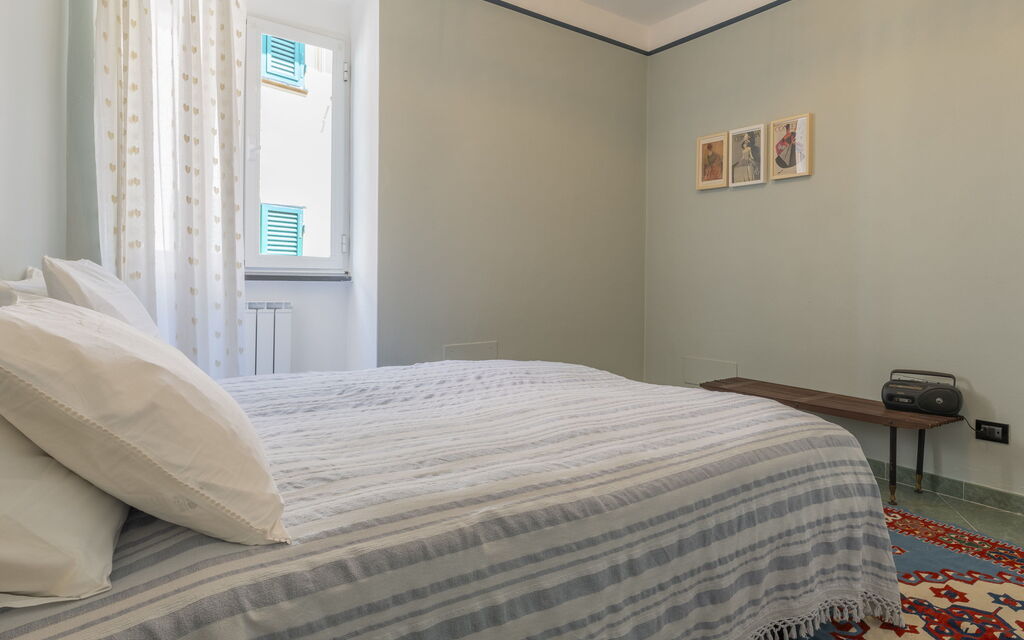 Emma House, Terrace and Sea View, Moneglia: Autunno, Camera da letto, Estate, Primavera