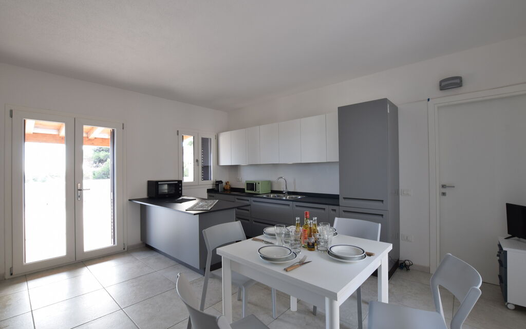 Villa Del Sole In Budoni Sea View: Autumn, Kitchen, Living Room, Spring, Summer