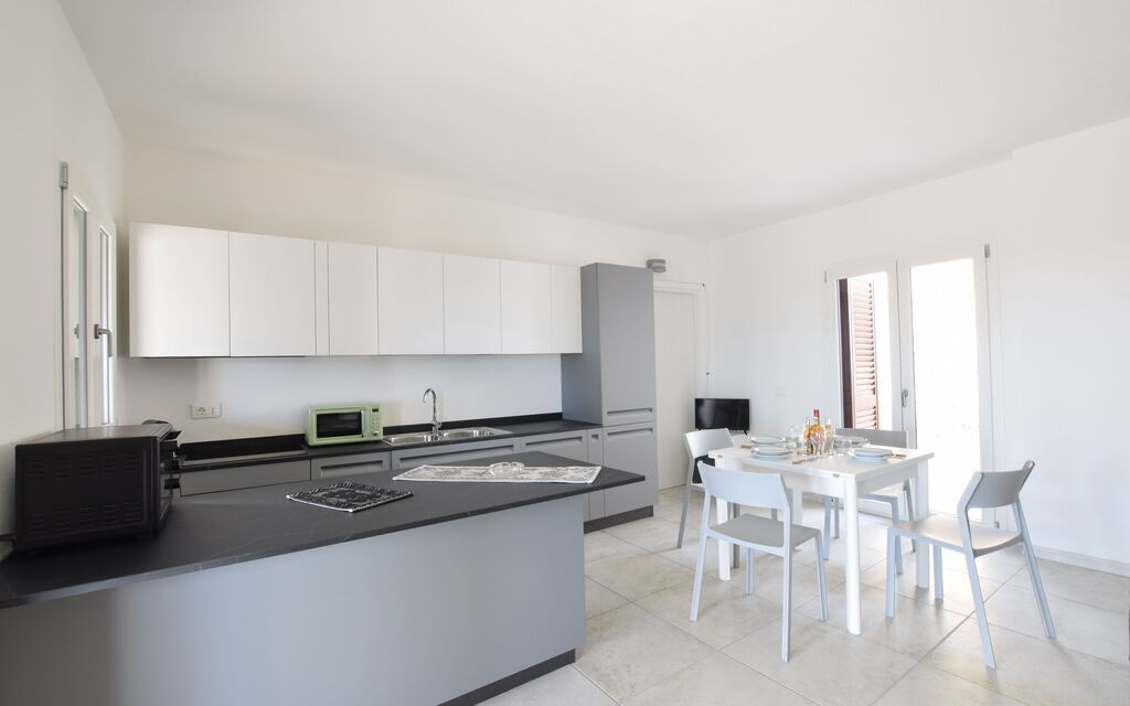 Villa Del Sole In Budoni Sea View: Autumn, Kitchen, Living Room, Spring, Summer