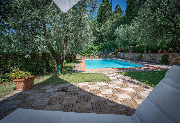 Chianti Hills Apartment, Pool, Ac: Autumn, Pool, Spring, Summer