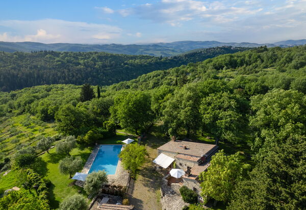 A Casa Dell'ida: Building Exterior, Garden, Outdoor, Pool, Scenic View, Summer