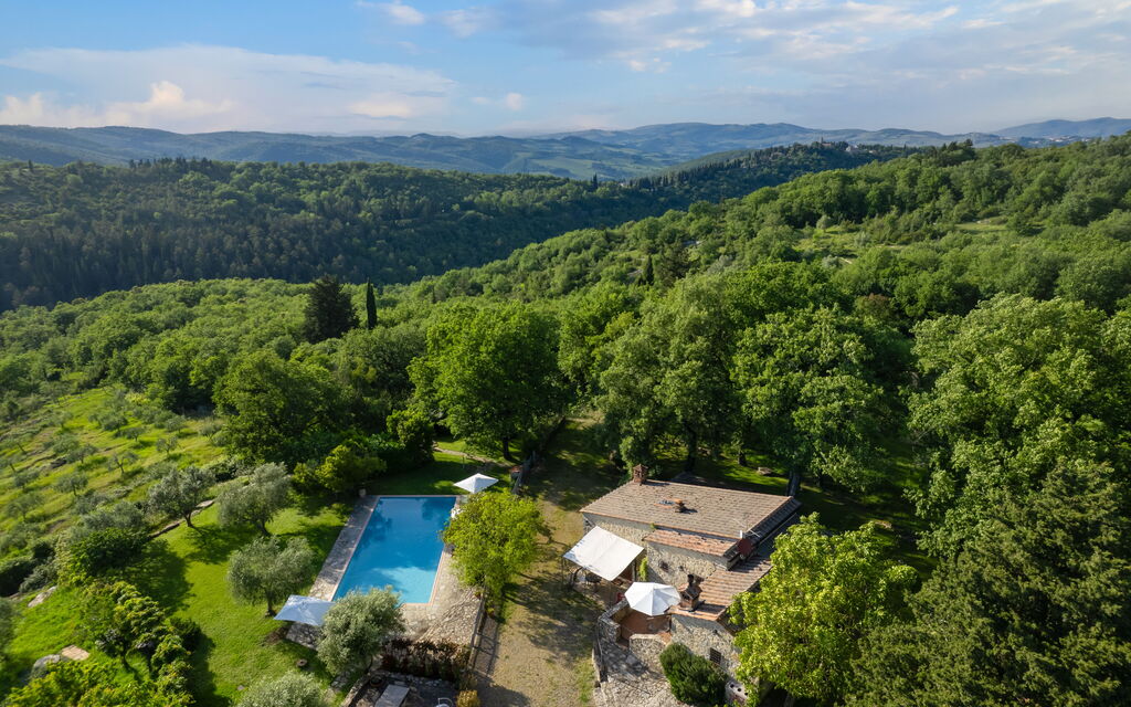 A Casa Dell'ida: all'aperto, Estate, Esterni, Giardino, Piscina, Vista Panoramica