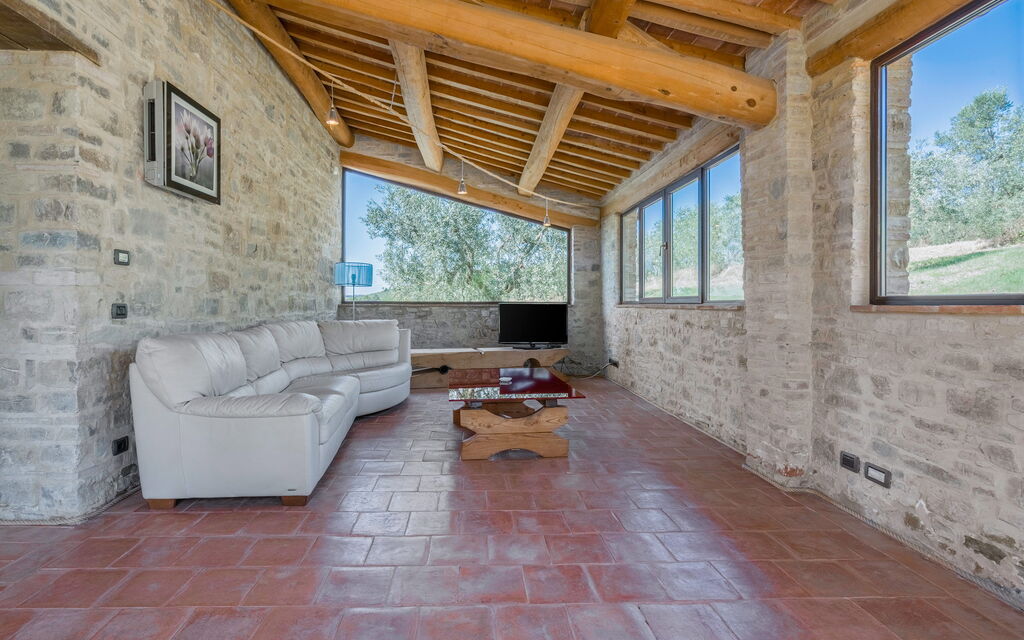 Villa Meraviglia With Pool And Ac: Autumn, Living Room, Spring, Summer