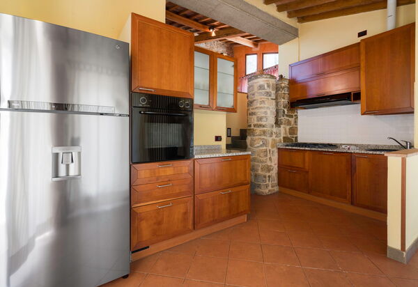 Casolare Torre With Pool And Ac: Autumn, Kitchen, Spring, Summer