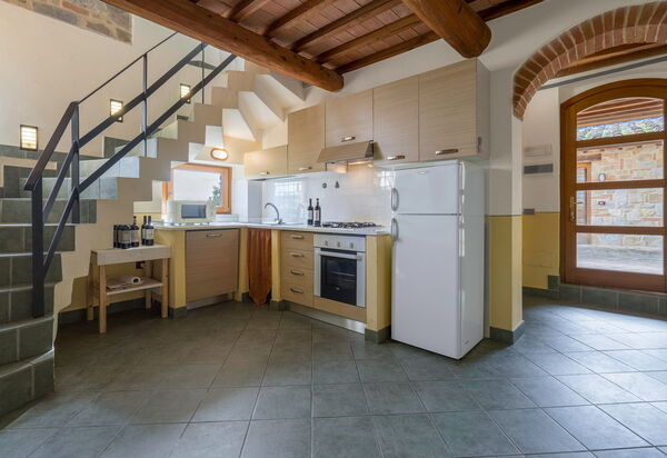 Casolare Torre With Pool And Ac: Autumn, Kitchen, Spring, Summer
