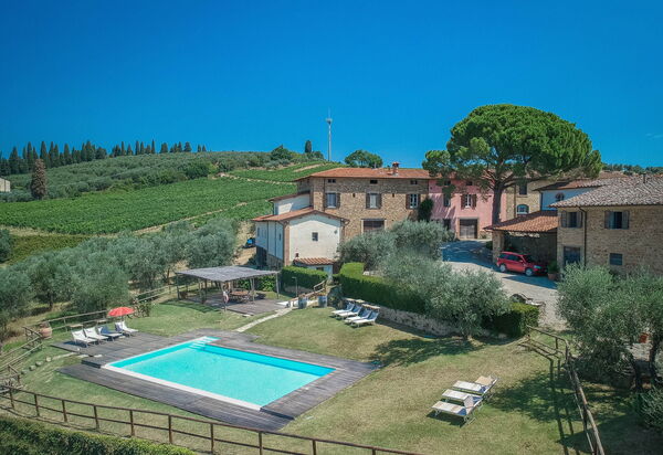 Le Fonti Apartments With Ac Near Siena: Autumn, Pool, Spring, Summer