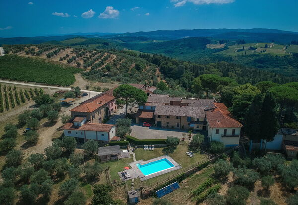 Le Fonti Apartments With Ac Near Siena: Autumn, Scenic View, Spring, Summer