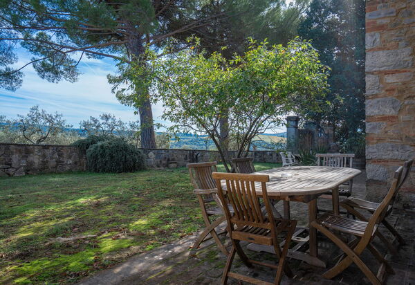 Le Fonti Apartments With Ac Near Siena: Autumn, Garden, Spring, Summer