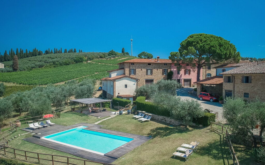 Le Fonti Apartments With Ac Near Siena: Autumn, Pool, Spring, Summer