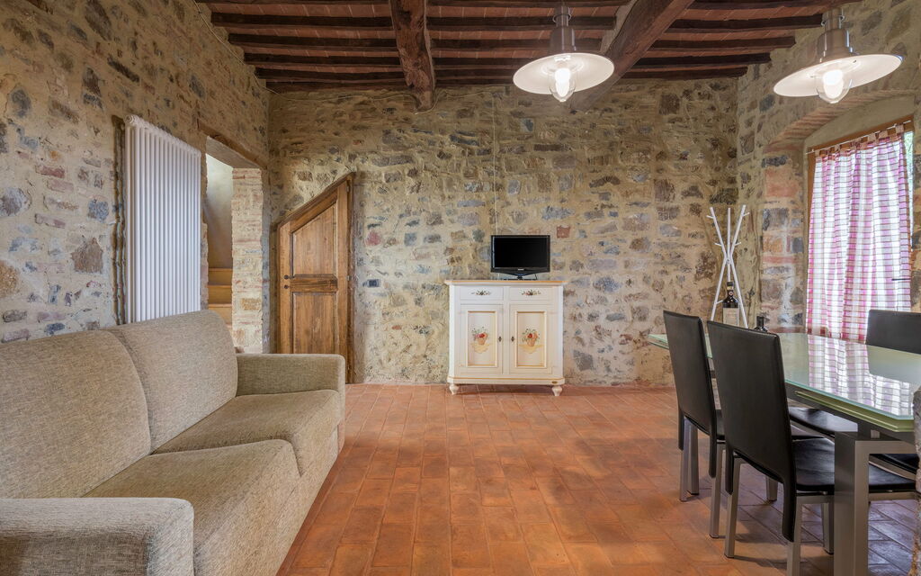 Le Fonti Apartments With Ac Near Siena - : Autumn, Living Room, Spring, Summer