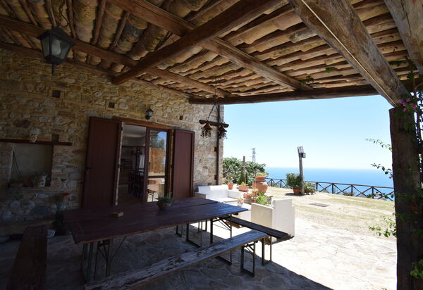 Villa Roccella Ionica, Sea View, a c: Autunno, Estate, Esterni, Giardino, Primavera