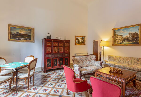 Villa Maltempo: Soggiorno