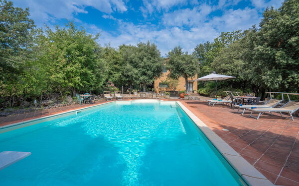 Santa Colomba House, Siena, Nature And Pool: Autumn, Pool, Spring, Summer