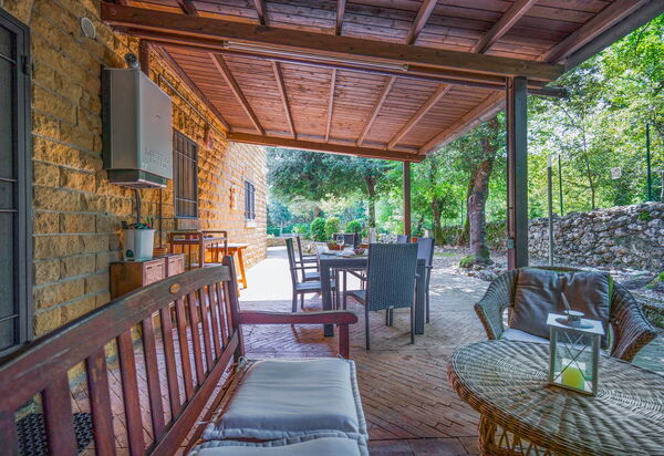 Santa Colomba House, Siena, Nature And Pool: Autumn, Garden, Spring, Summer