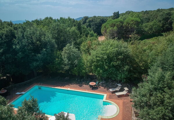 Santa Colomba House, Siena, Nature And Pool: Autumn, Pool, Spring, Summer