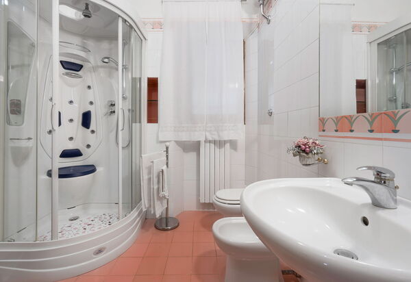 Santa Colomba House, Siena, Nature And Pool: Autumn, Bathroom, Spring, Summer