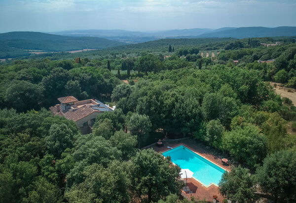 Santa Colomba House, Siena, Nature And Pool: Autumn, Scenic View, Spring, Summer