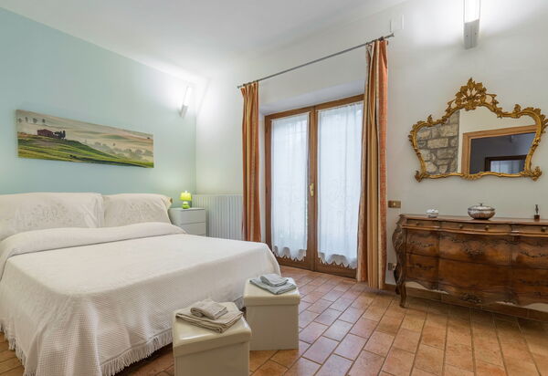 Santa Colomba House, Siena, Nature And Pool: Autumn, Bedroom, Spring, Summer