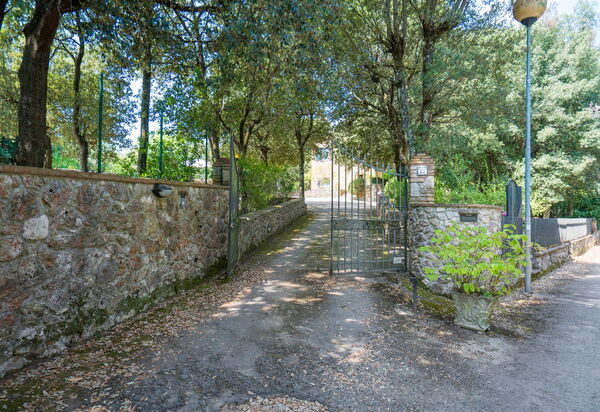 Santa Colomba House, Siena, Nature And Pool: Autumn, Main Entrance, Spring, Summer