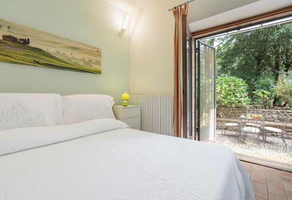 Santa Colomba House, Siena, Nature And Pool: Autumn, Bedroom, Spring, Summer