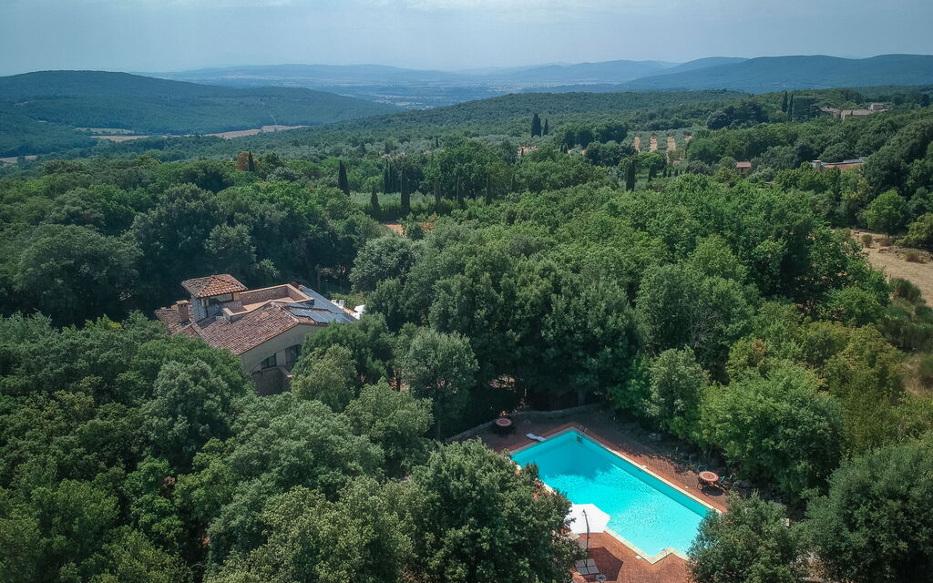 Santa Colomba House, Siena, Nature And Pool: Autunno, Estate, Primavera, Vista Panoramica
