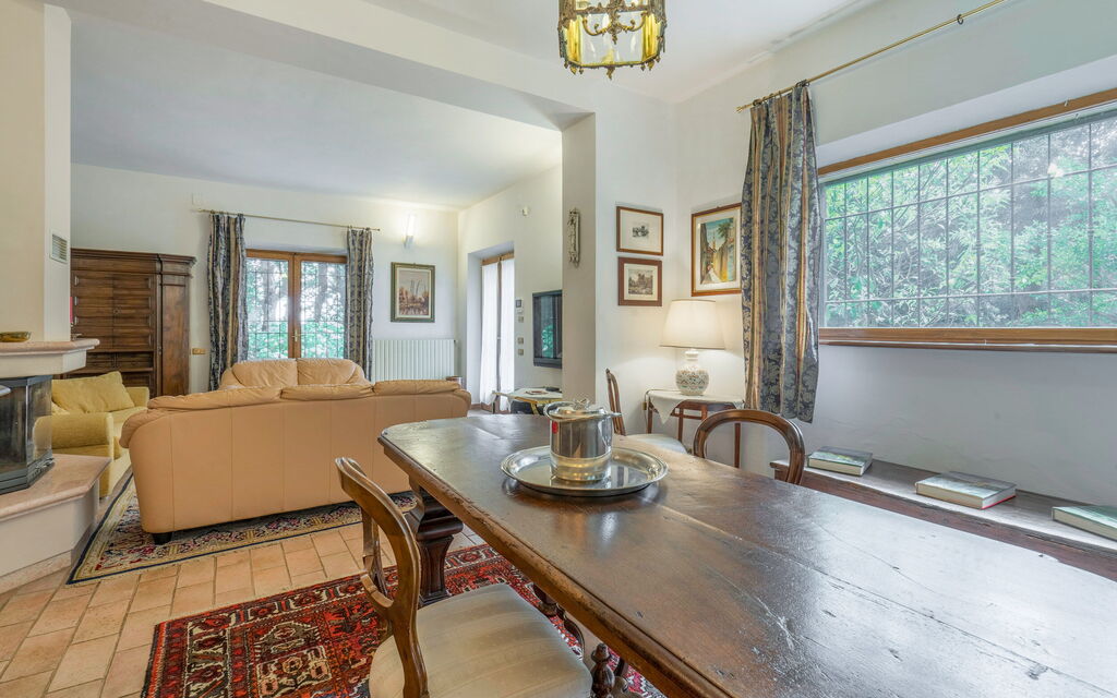 Santa Colomba House, Siena, Nature And Pool: Autunno, Estate, Primavera, Sala da pranzo, Soggiorno