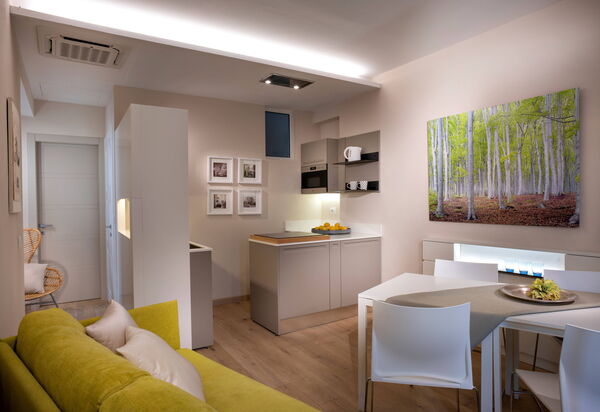 Tosca With Beach & Breakfast Included: Autumn, Kitchen, Living Room, Spring, Summer, Winter