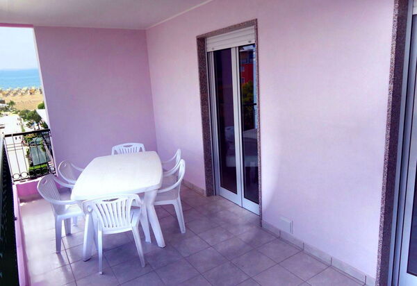 Residence Regent Beach - Bibione: Autumn, Balcony / Terrace / Patio, Spring, Summer