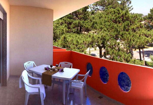 Apt. Vela Argento - Bibione: Autumn, Balcony / Terrace / Patio, Spring, Summer