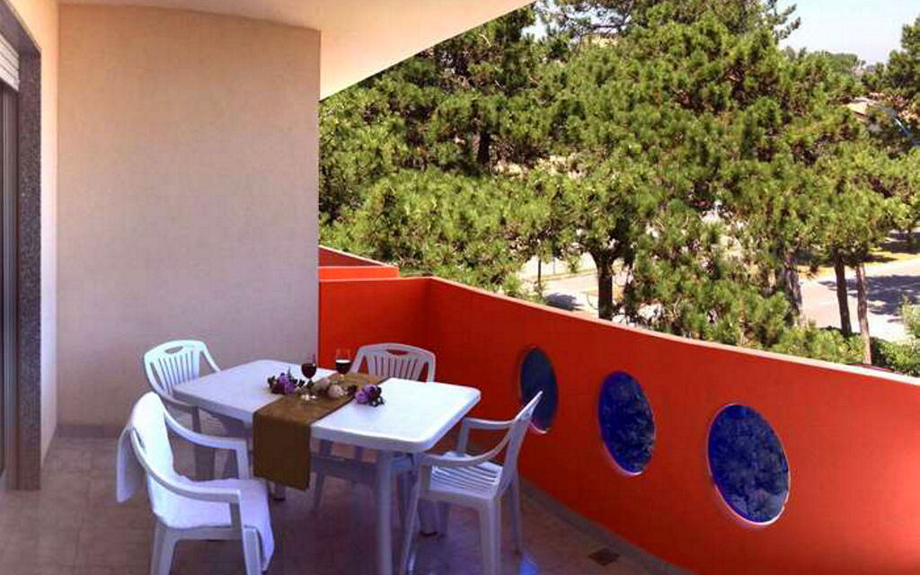 Apt. Vela Argento - Bibione - : Autumn, Balcony / Terrace / Patio, Spring, Summer