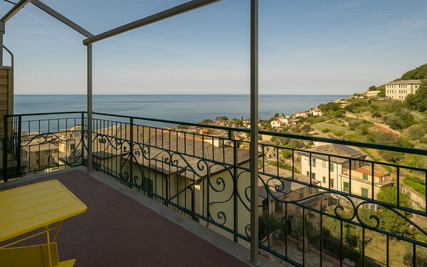 Pieve Ligure Seaside View, Wifi: Autunno, Balcone / Terrazza / Patio, Estate, Primavera, Vista Panoramica