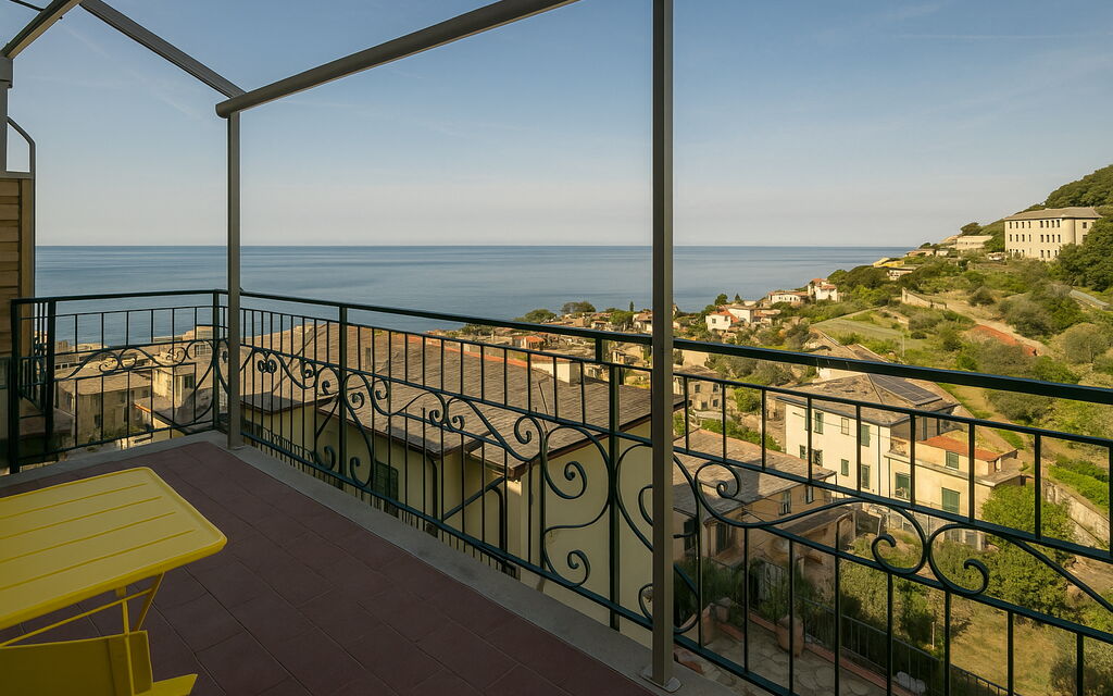 Pieve Ligure Seaside View, Wifi: Autumn, Balcony / Terrace / Patio, Scenic View, Spring, Summer