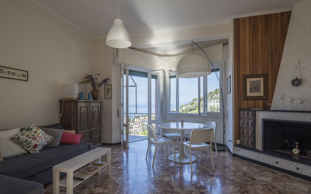 Pieve Ligure Seaside View, Wifi: Autumn, Living Room, Spring, Summer