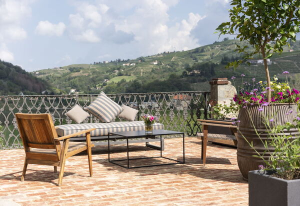 Luxury Langhe, Pool, Bike, Experience Vigne Di Fagnano Eco Relais: Autunno, Balcone / Terrazza / Patio, Estate, Primavera