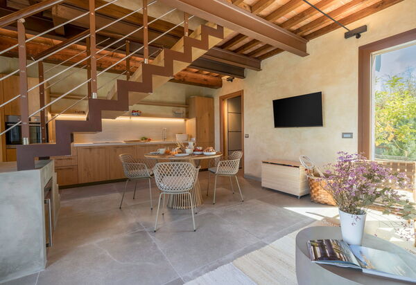 Punteriolo Spereto Family Apartment With Pool,: Autunno, Cucina, Estate, Primavera