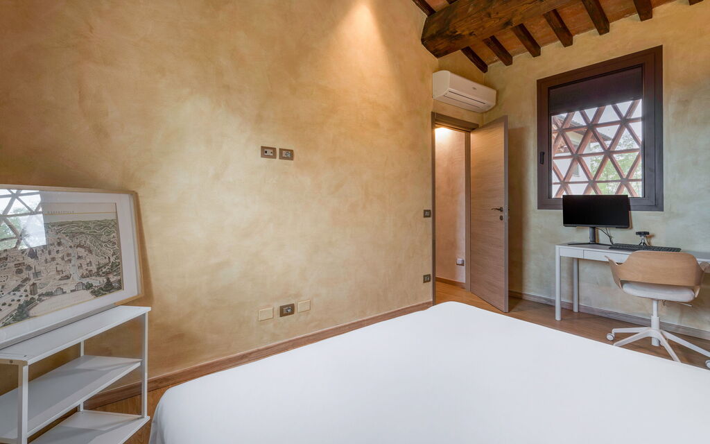 Punteriolo Spereto Family Apartment With Pool,: Autunno, Camera da letto, Estate, Primavera