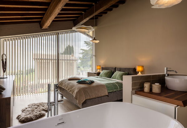 Melaiolo Modern Apartment With Pool, Montaione, Toscana