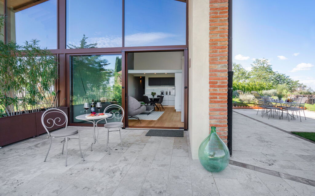 Melaiolo Modern Apartment With Pool, Montaione, Toscana: Autumn, Garden, Spring, Summer