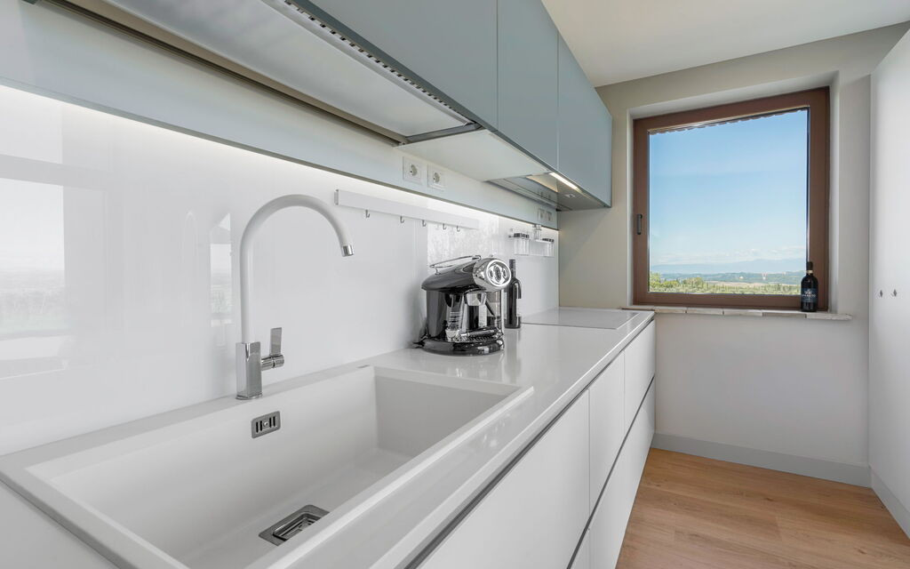 Melaiolo Modern Apartment With Pool, Montaione, Toscana: Autumn, Kitchen, Spring, Summer