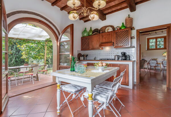 La Tesa Country House With Pool S. Gimignano: Autumn, Kitchen, Living Room, Spring, Summer