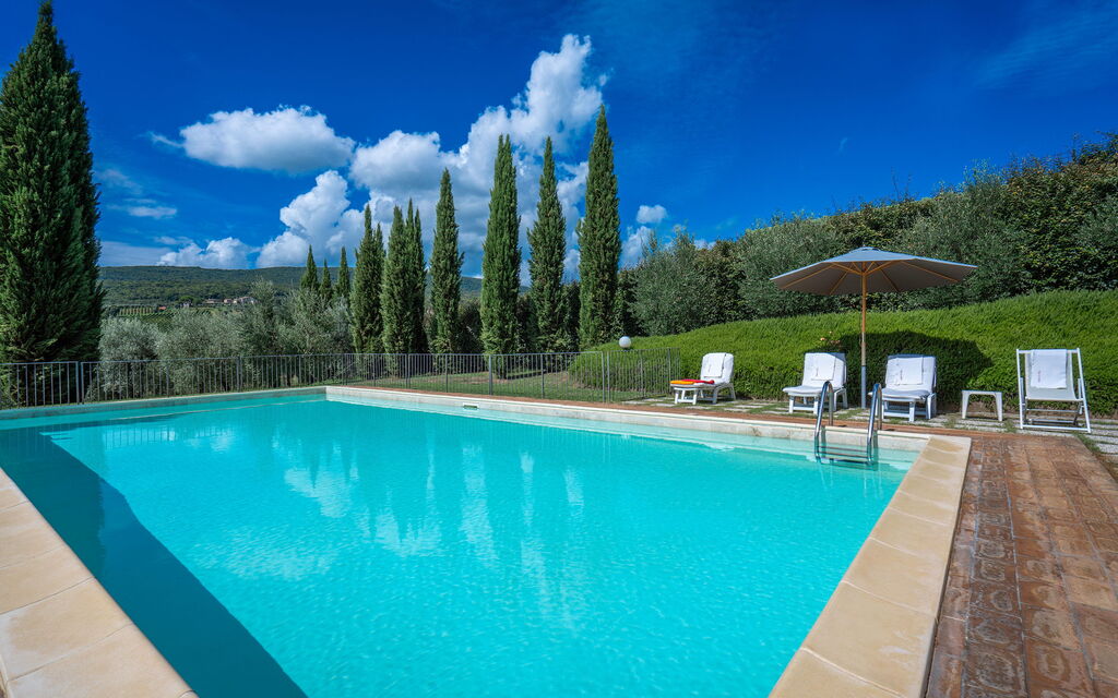 La Tesa Country House With Pool S. Gimignano: Autunno, Estate, Piscina, Primavera