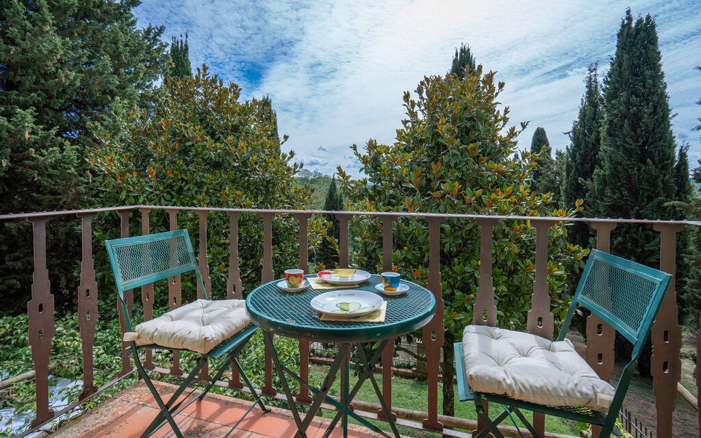 La Tesa Country House With Pool S. Gimignano: Autunno, Balcone / Terrazza / Patio, Estate, Primavera