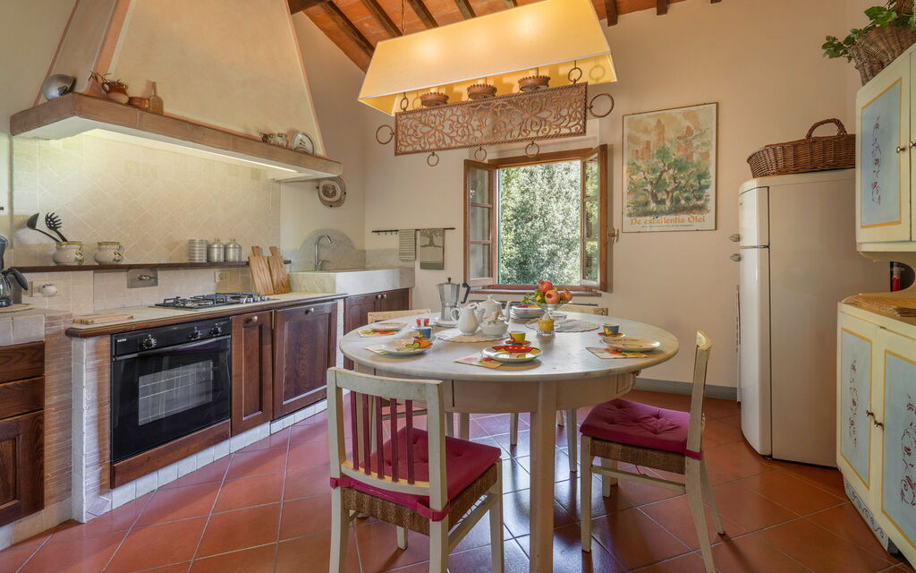 La Tesa Country House With Pool S. Gimignano: Autunno, Cucina, Estate, Primavera