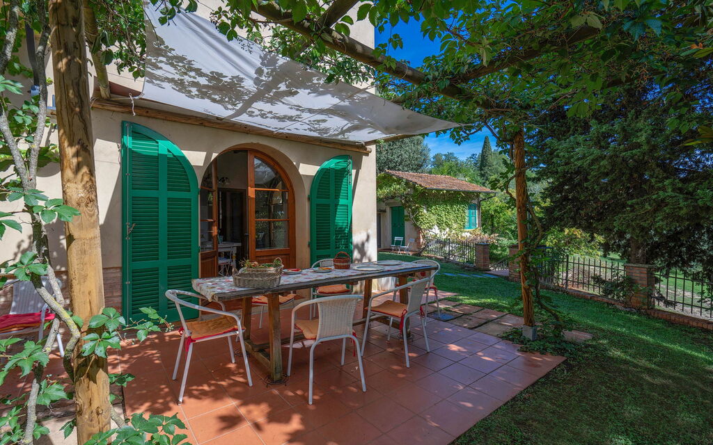 La Tesa Country House With Pool S. Gimignano: Autunno, Balcone / Terrazza / Patio, Estate, Primavera