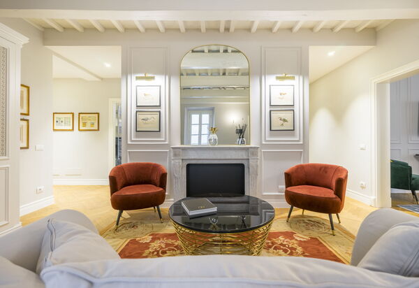 Albizi Penthouse Luxury Apartment In Florence By Palazzo Pazzi Vitali: Autumn, Living Room, Spring, Summer, Winter